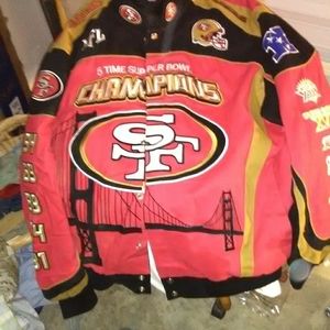 49ers championship jacket